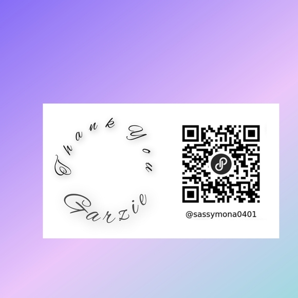 QR Thank You Closet Stickers 2x4 50 Custom Handcrafted Your Choice Design - Picture 11 of 15